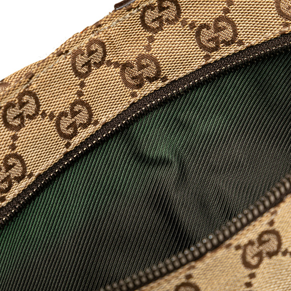 Pre-Loved Gucci GG Canvas Double Pocket Belt Bag - Picture 9 of 12